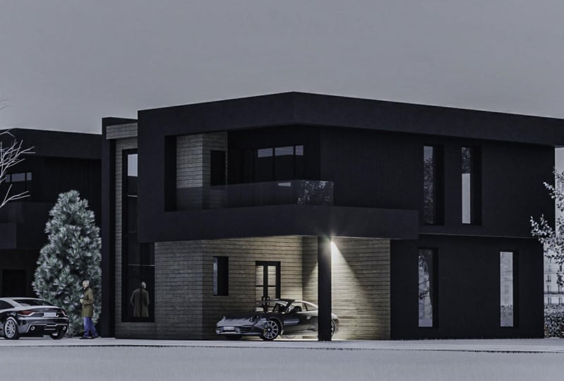 Winter house