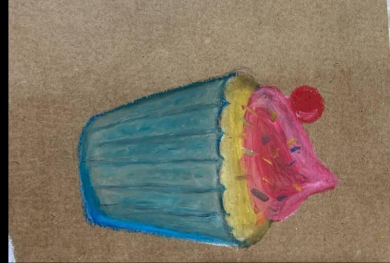 Training oil pastels