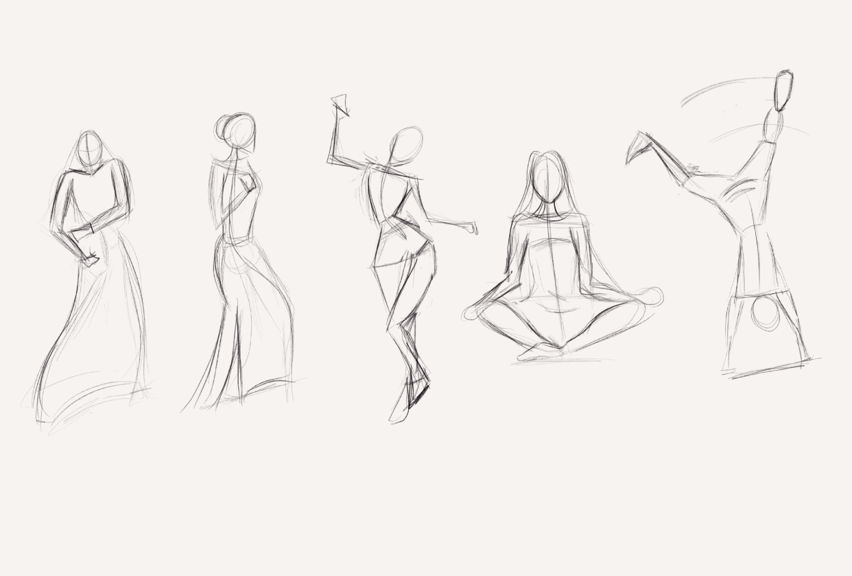 Gestures & poses - student project
