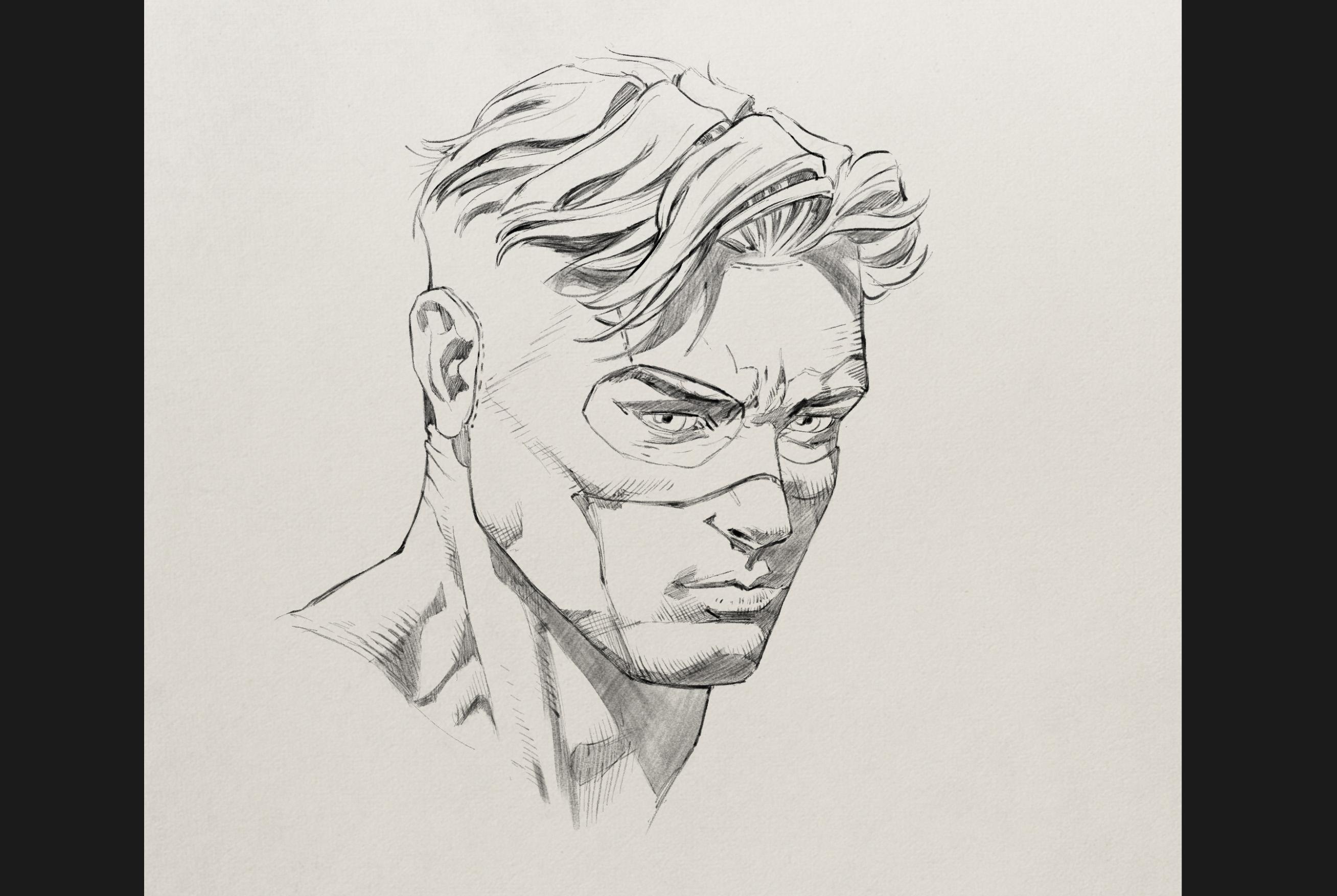 Superhero head