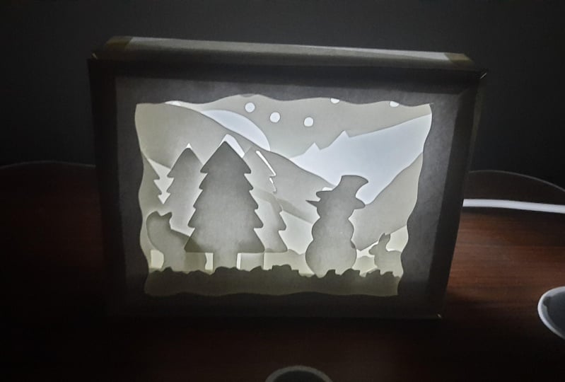 Winter scenery