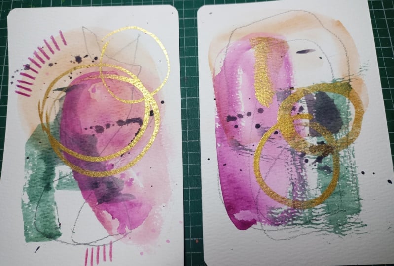 Whimsical abstract