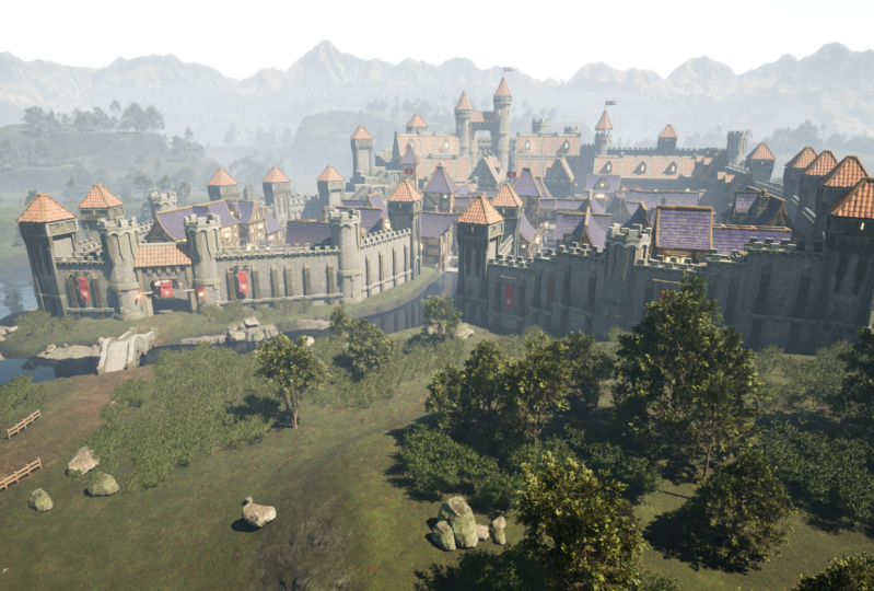 Medieval Castle Town