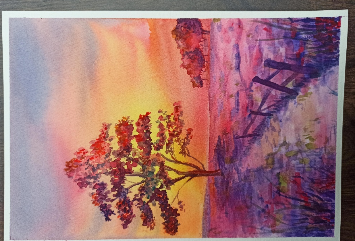 Sunset - student project