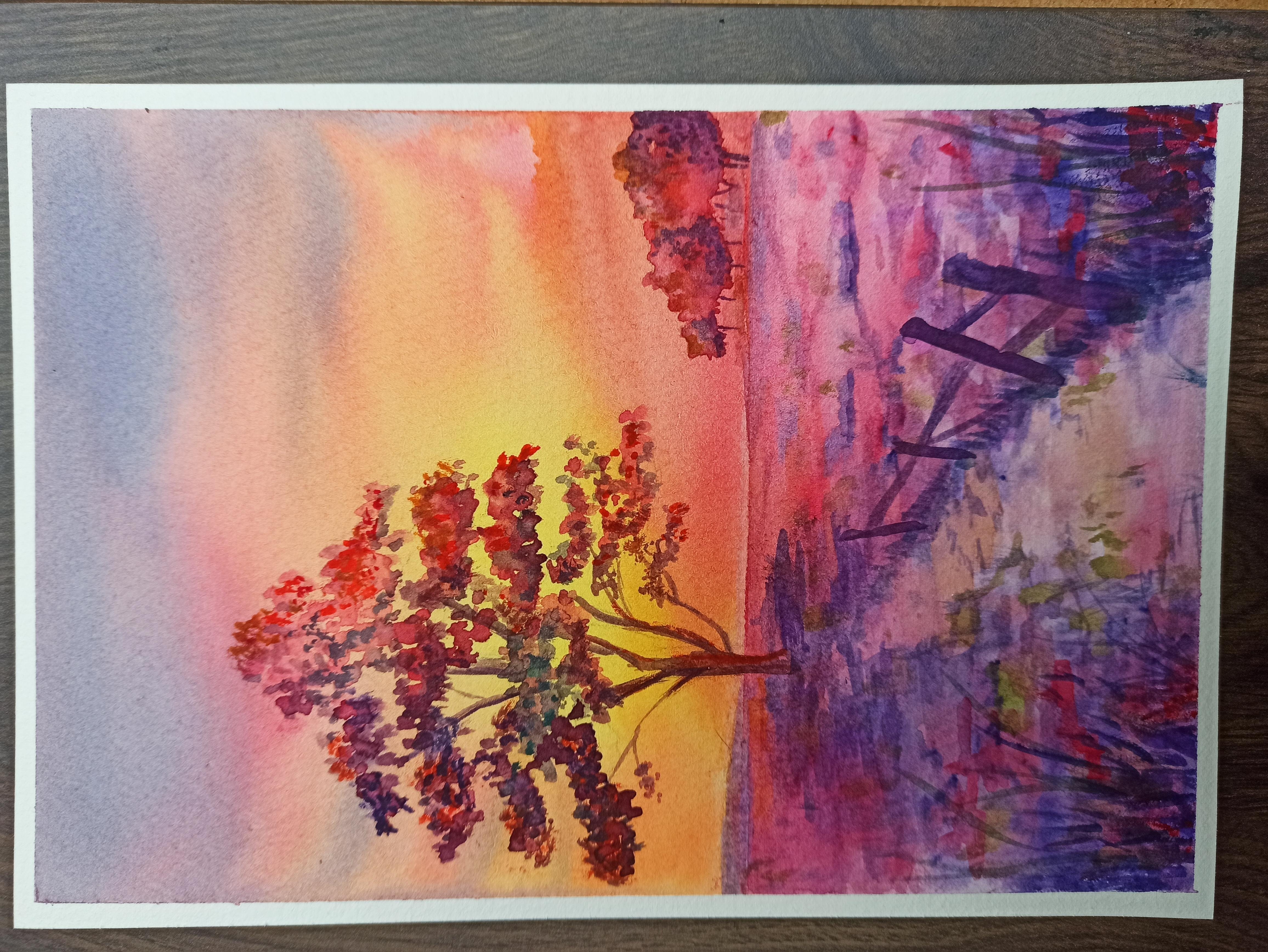 Sunset - student project