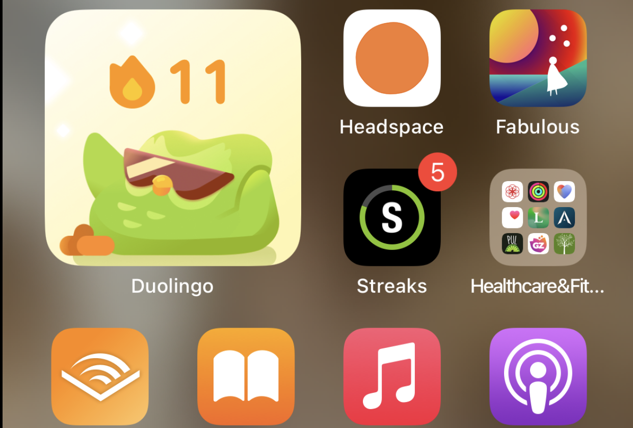 Clear out phone apps, delete social media and lower screen time - student project