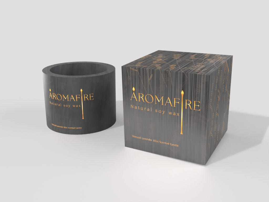 Luxury Candle - student project