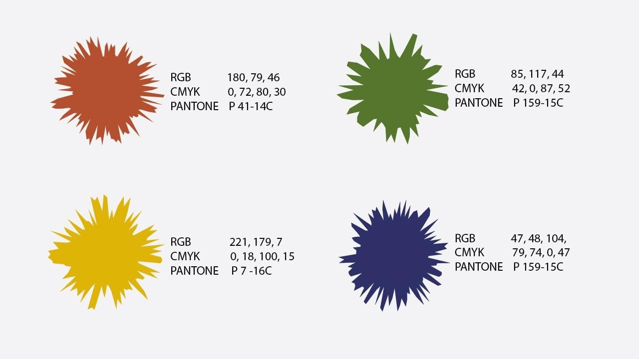 Understanding RGB, CMYK and Pantone - student project