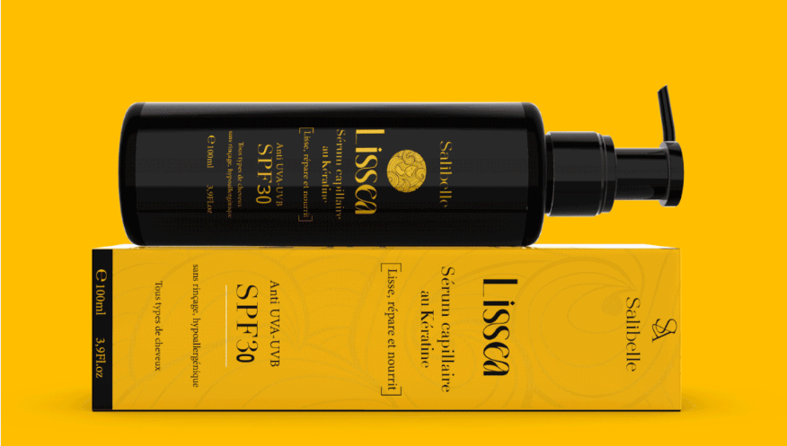 LiSSEA Hair Serume - student project