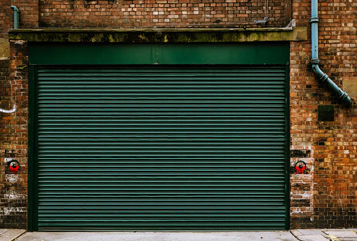 Garage Wall Clean Up - student project
