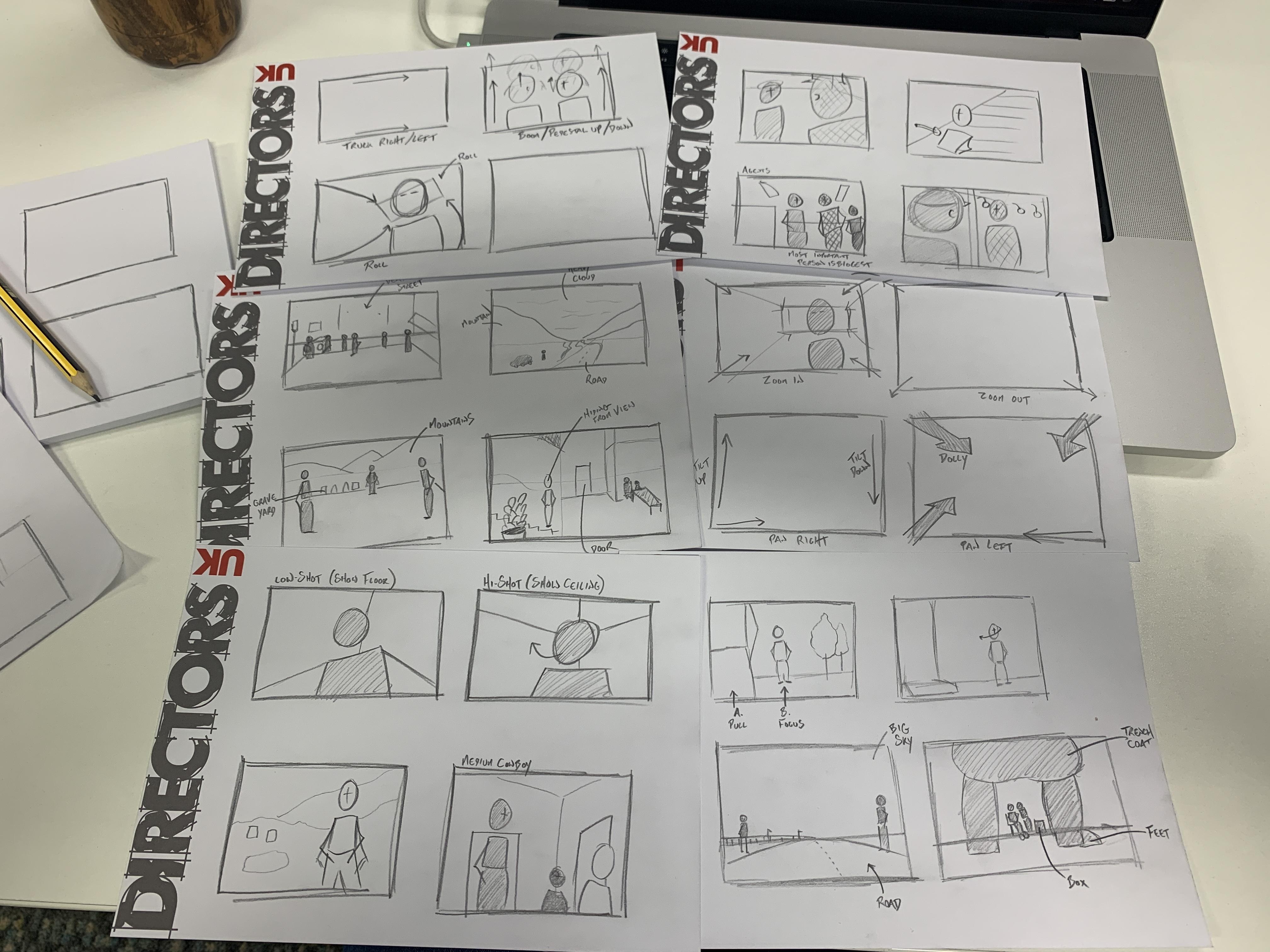 My First Ever Storyboards! - student project