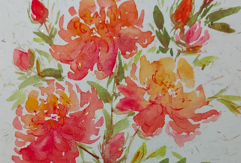 Master Your Brushstrokes in Watercolors: Paint Roses