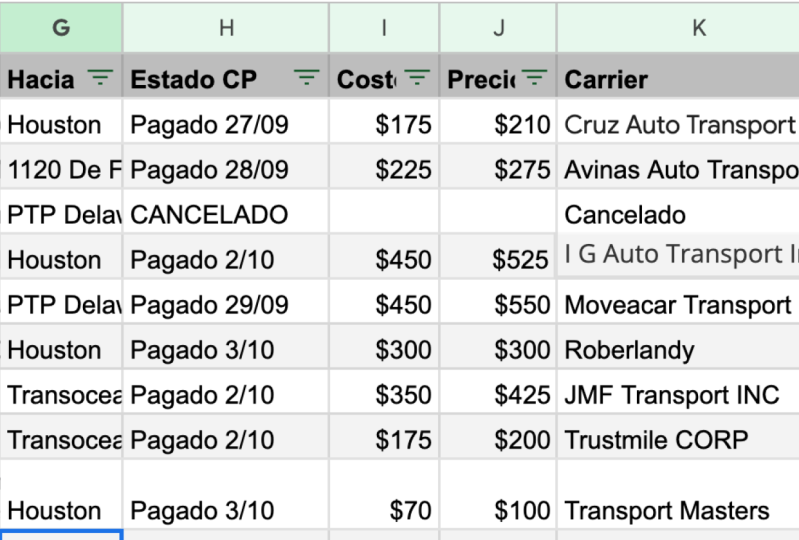 Adjusting existing sheet with course information