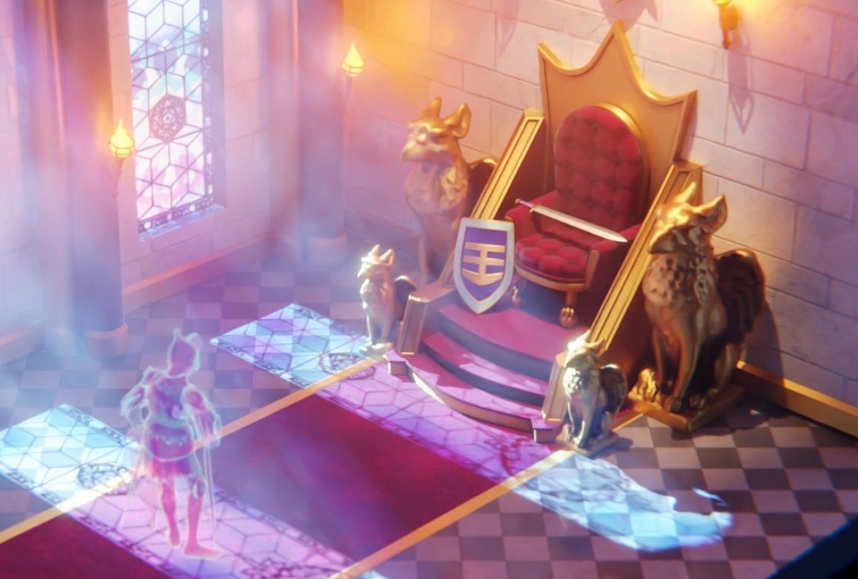 Throne Room of a Fallen King - student project