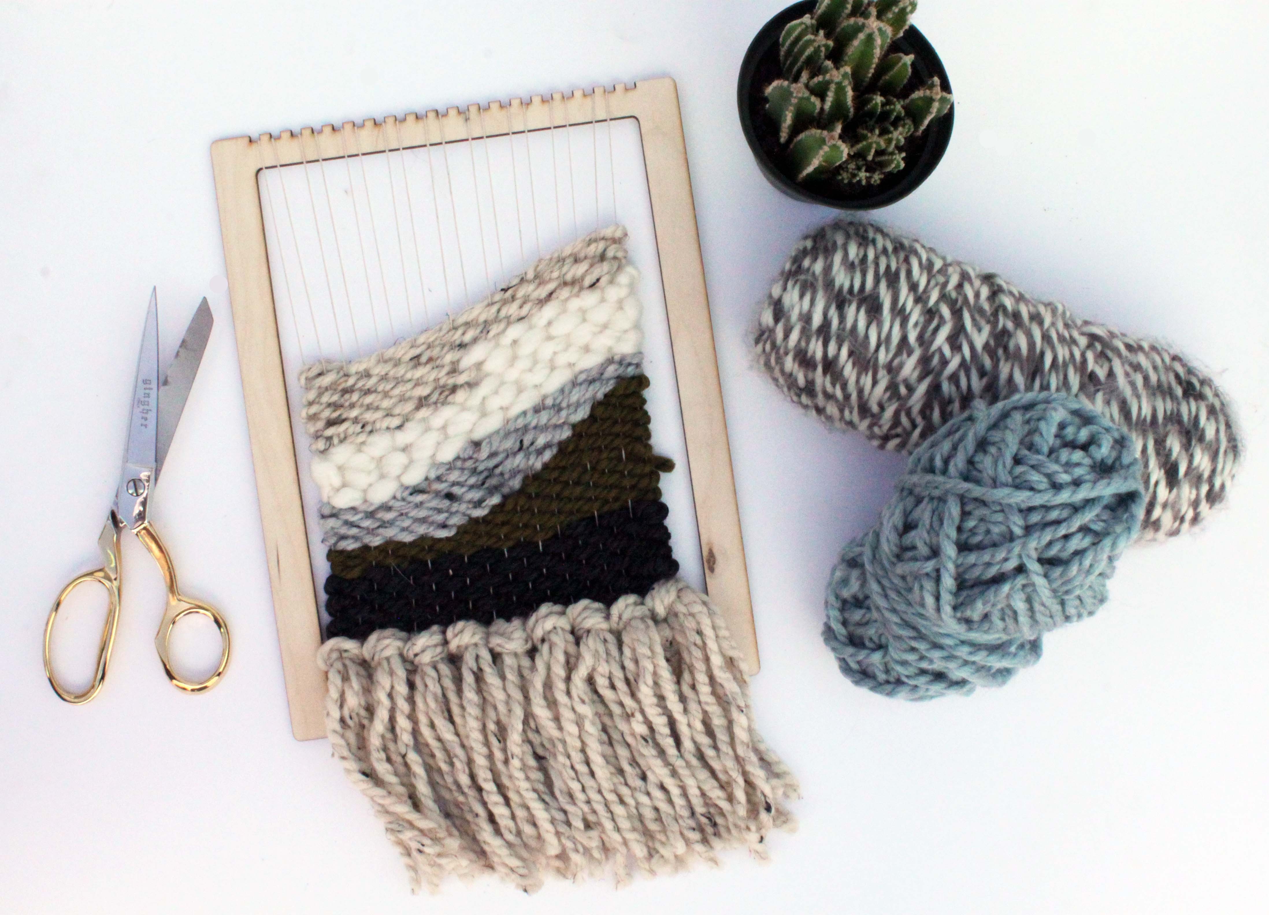 Create Your Own Fiber Art: An Introduction to Weaving - student project