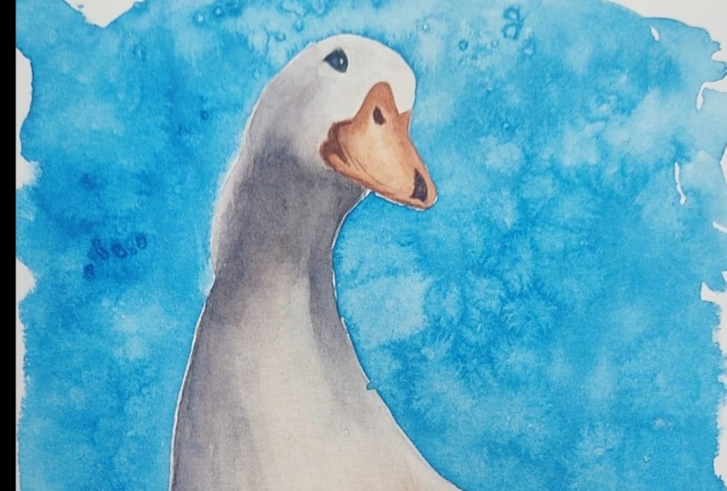 Goose and Dalmatian