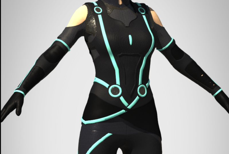 TRON - Quorra Concept WiP G8F