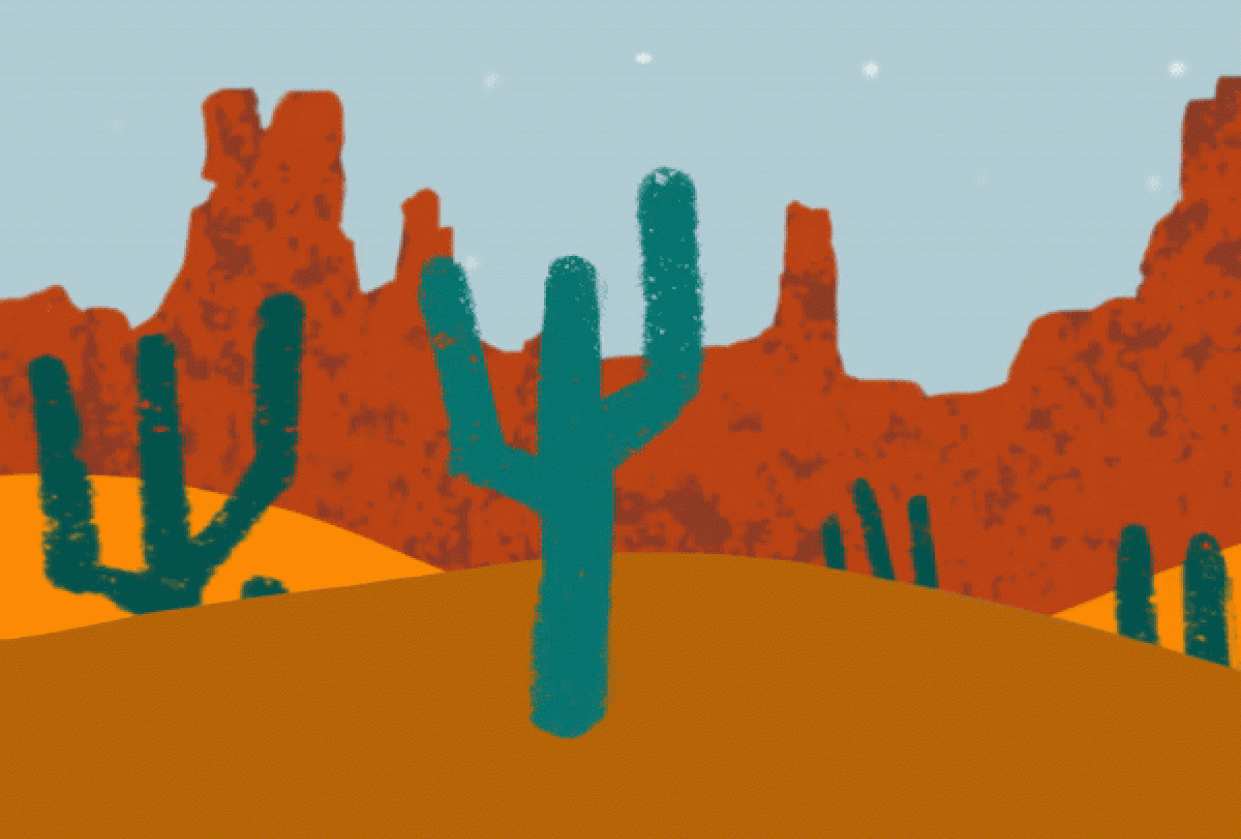 Desert Parallax - student project