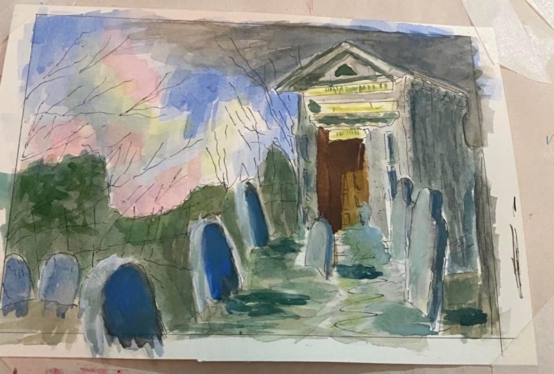 Graveyard Scene