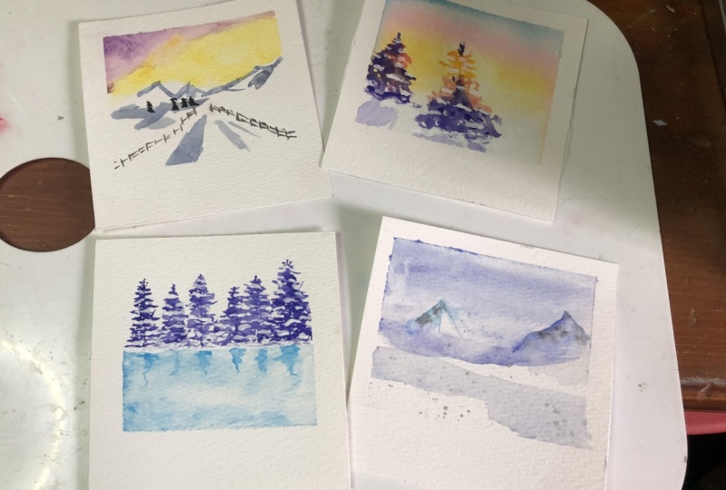 Winter Polaroids