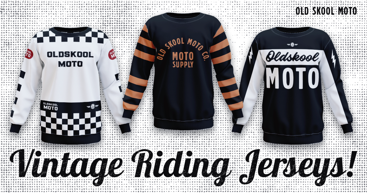 Vintage Motorcycle jerseys
