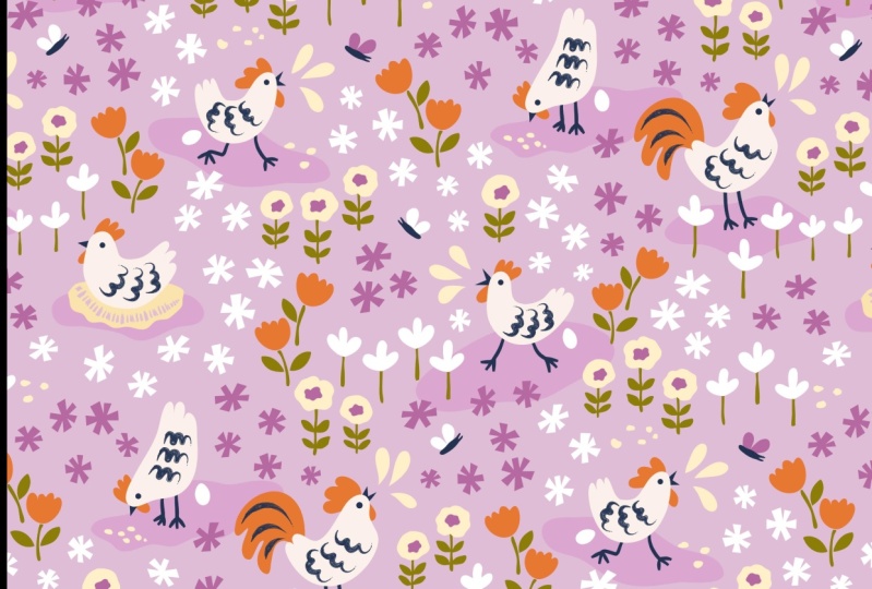 Exploring a variety of themes in pattern design