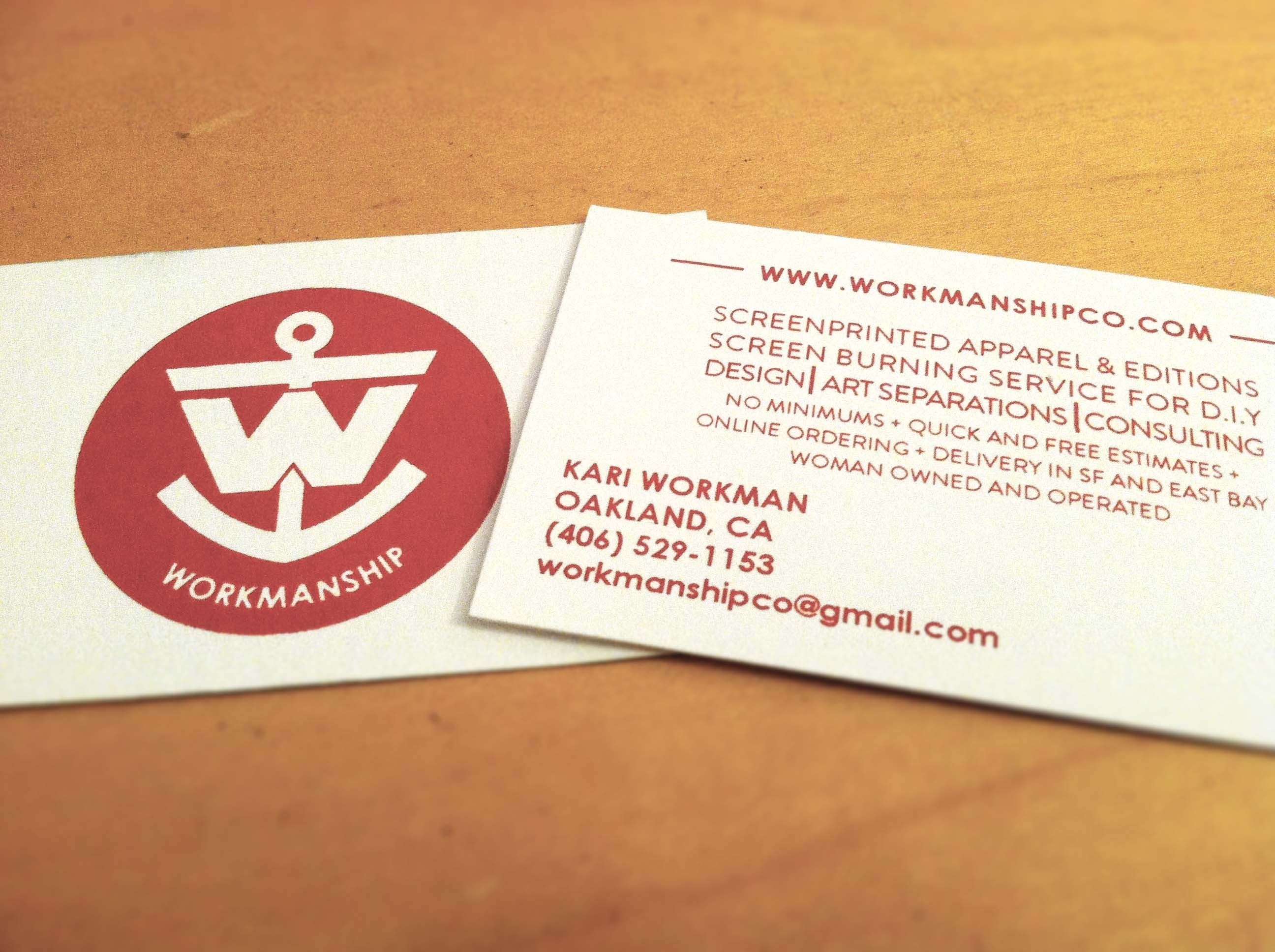 Workmanship Co. - student project
