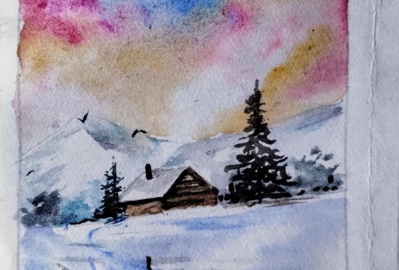 Winter wonderland with Elina