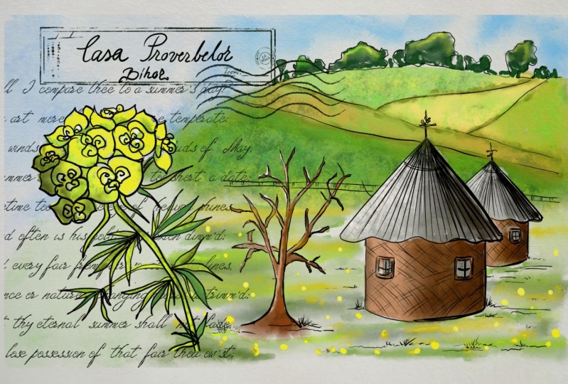 Travel journal watercolour