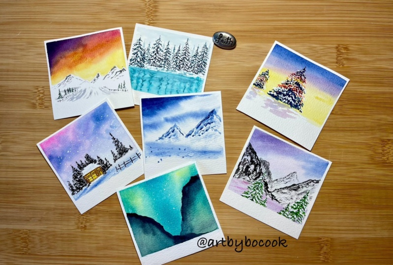 Winter Polaroids