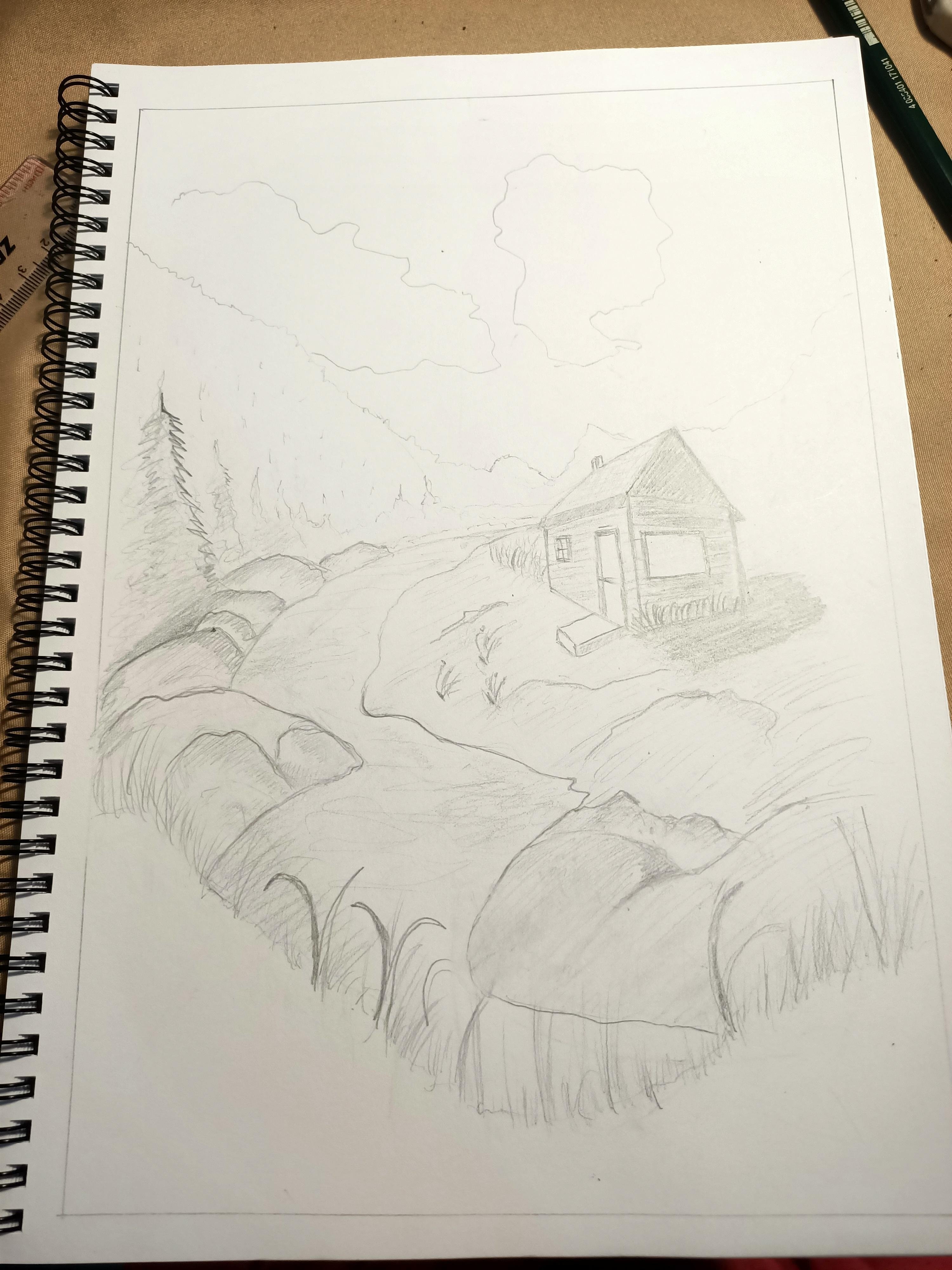 Drawing with Perspective - student project