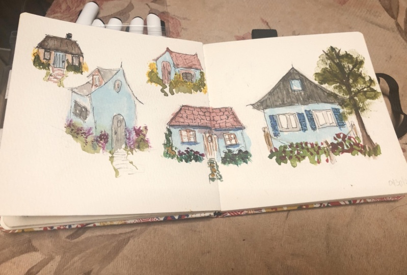 First cottage doodles