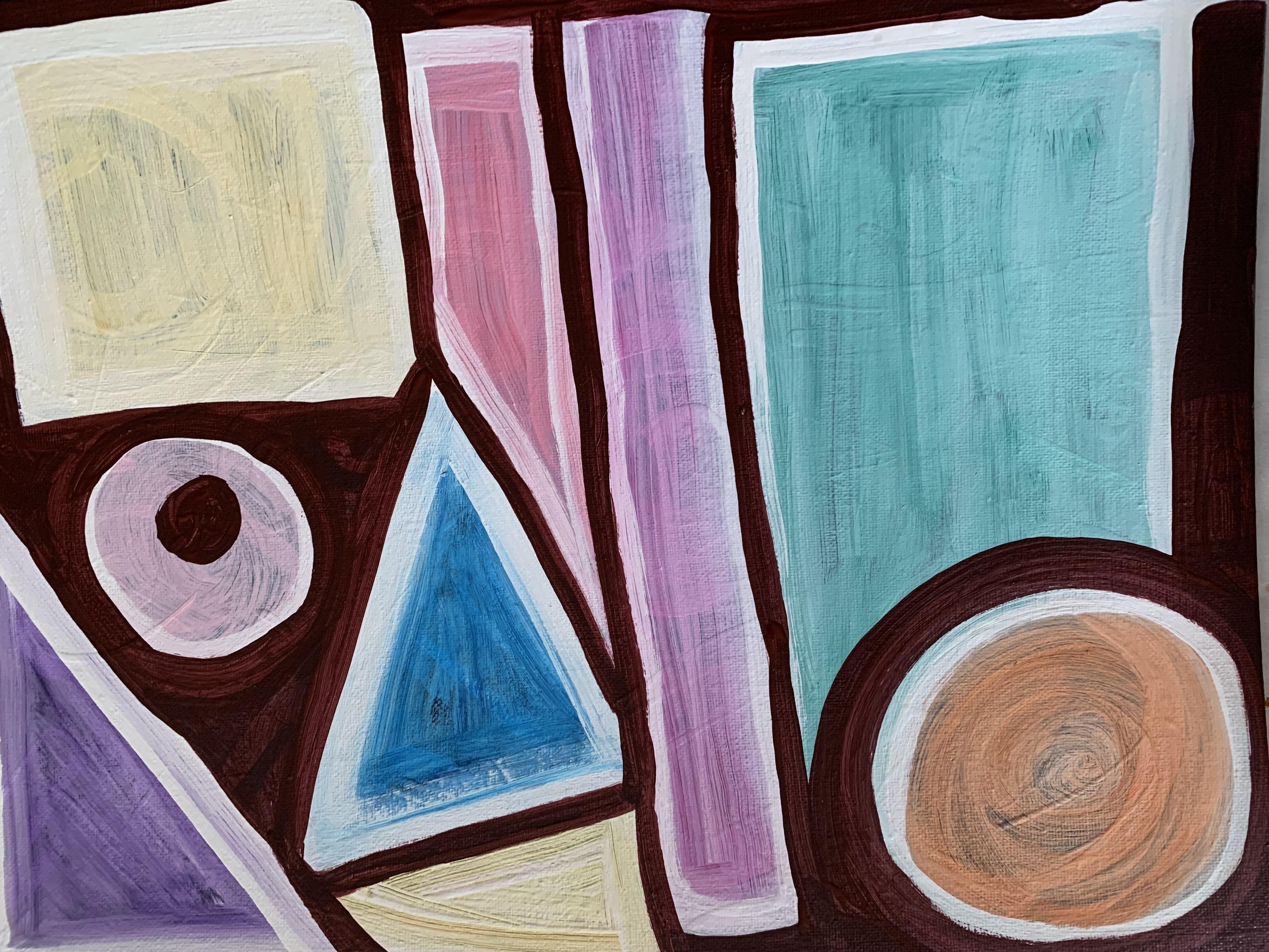 Geometric abstract 1 - student project