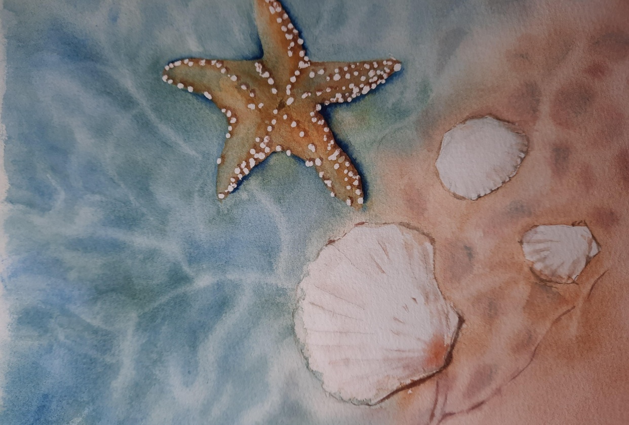 transparent water - student project