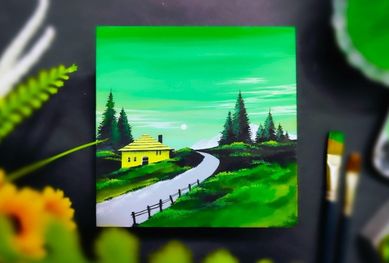 A Dense Green Landscape