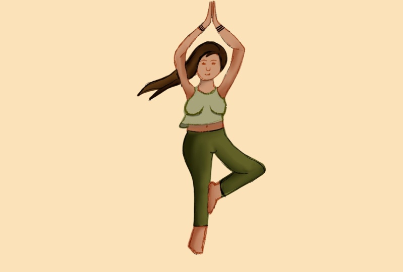 Character with motion and flow