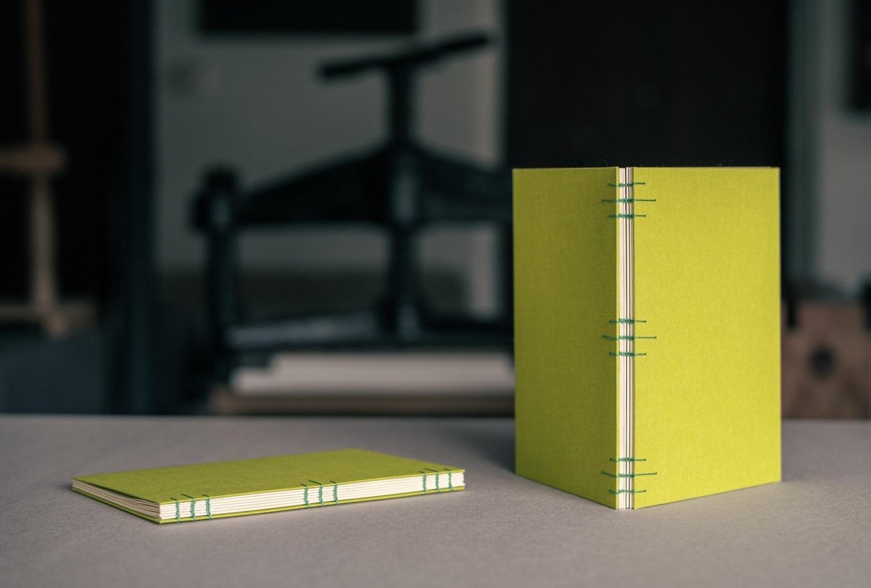 Making a Coptic Binding - student project