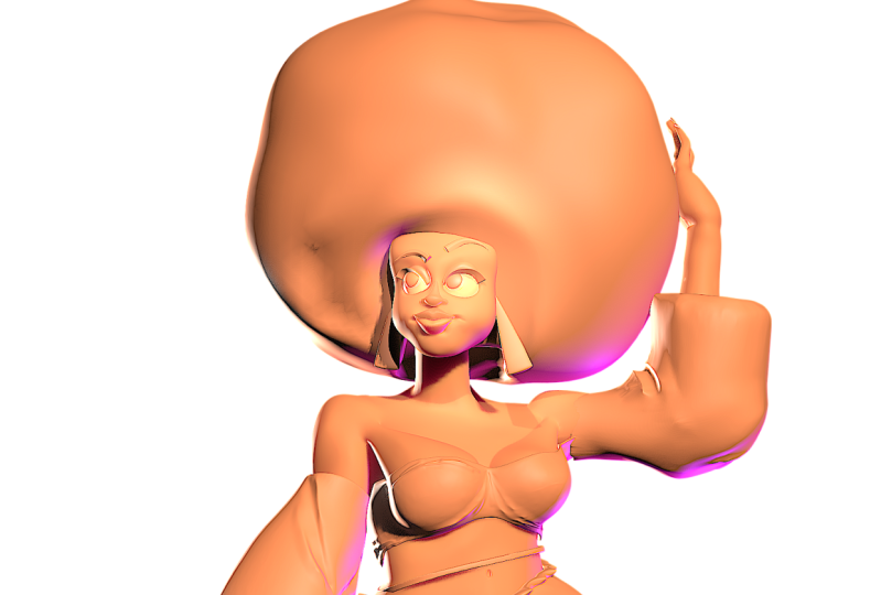Stylized Female Model