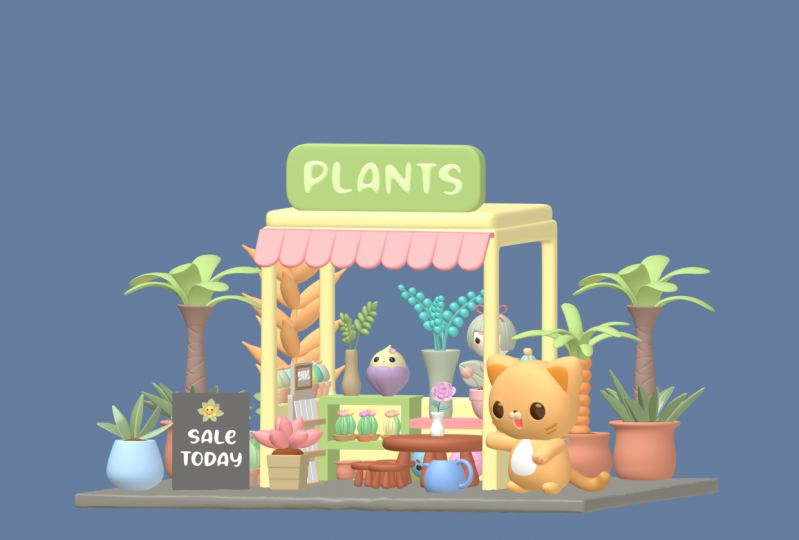 Kawaii Plant Shop