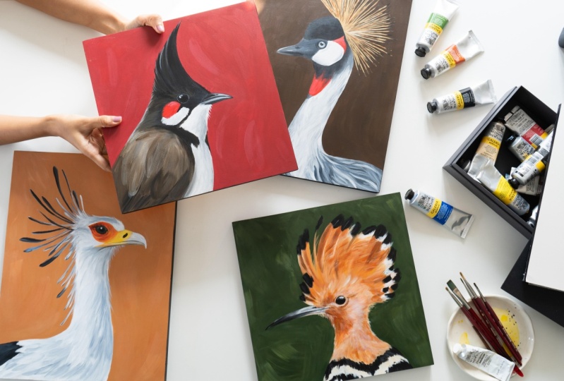 Crowning Glory : My Mini Art Collection