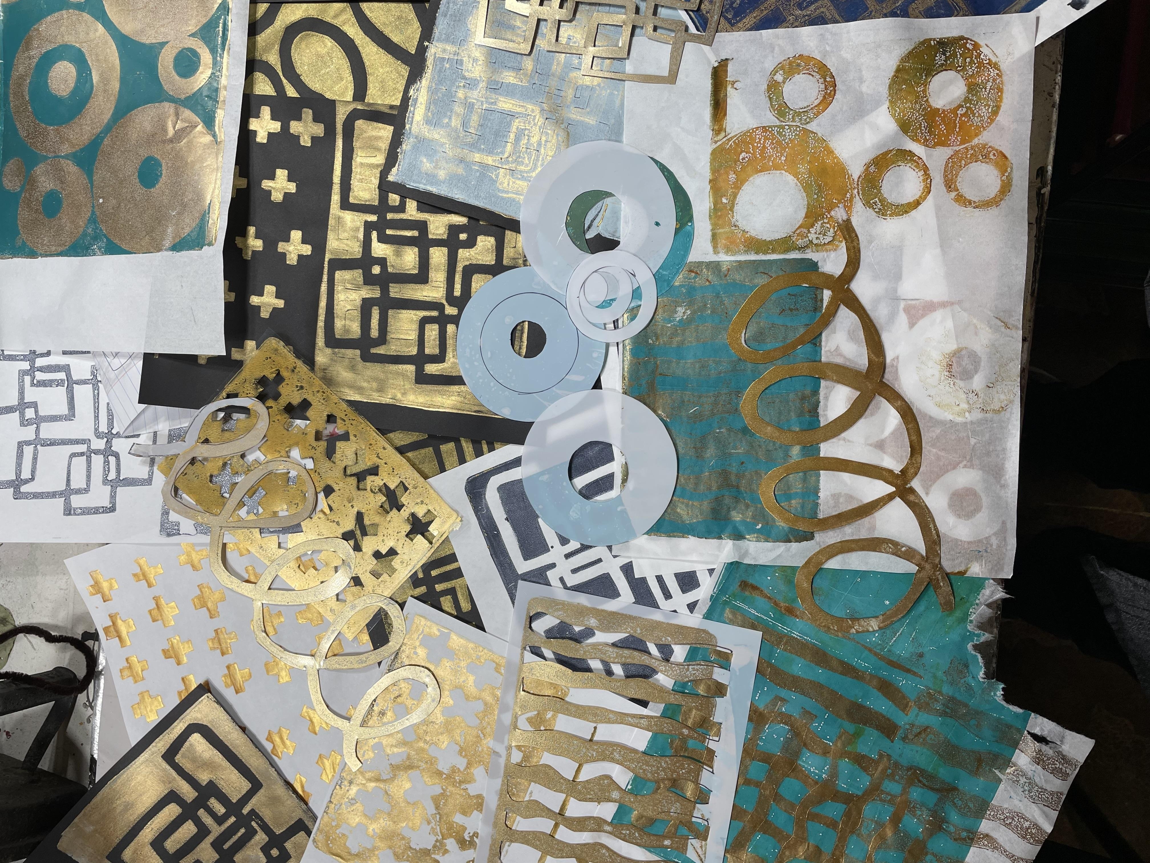Stencil making - student project