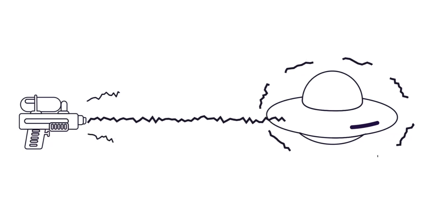 Shocking Gun Animation