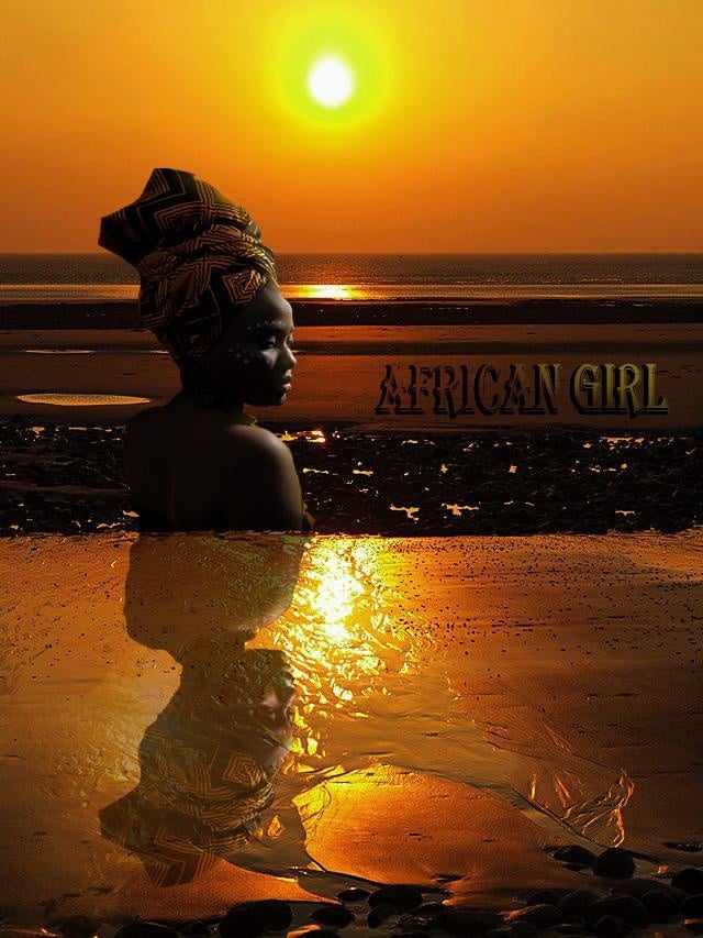 AFRICAN GIRL - student project