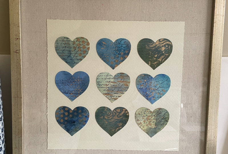 Sacred hearts: Inspired by Kintsugi
