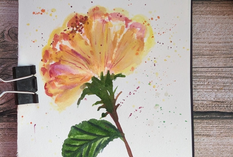 Loose Watercolor Florals