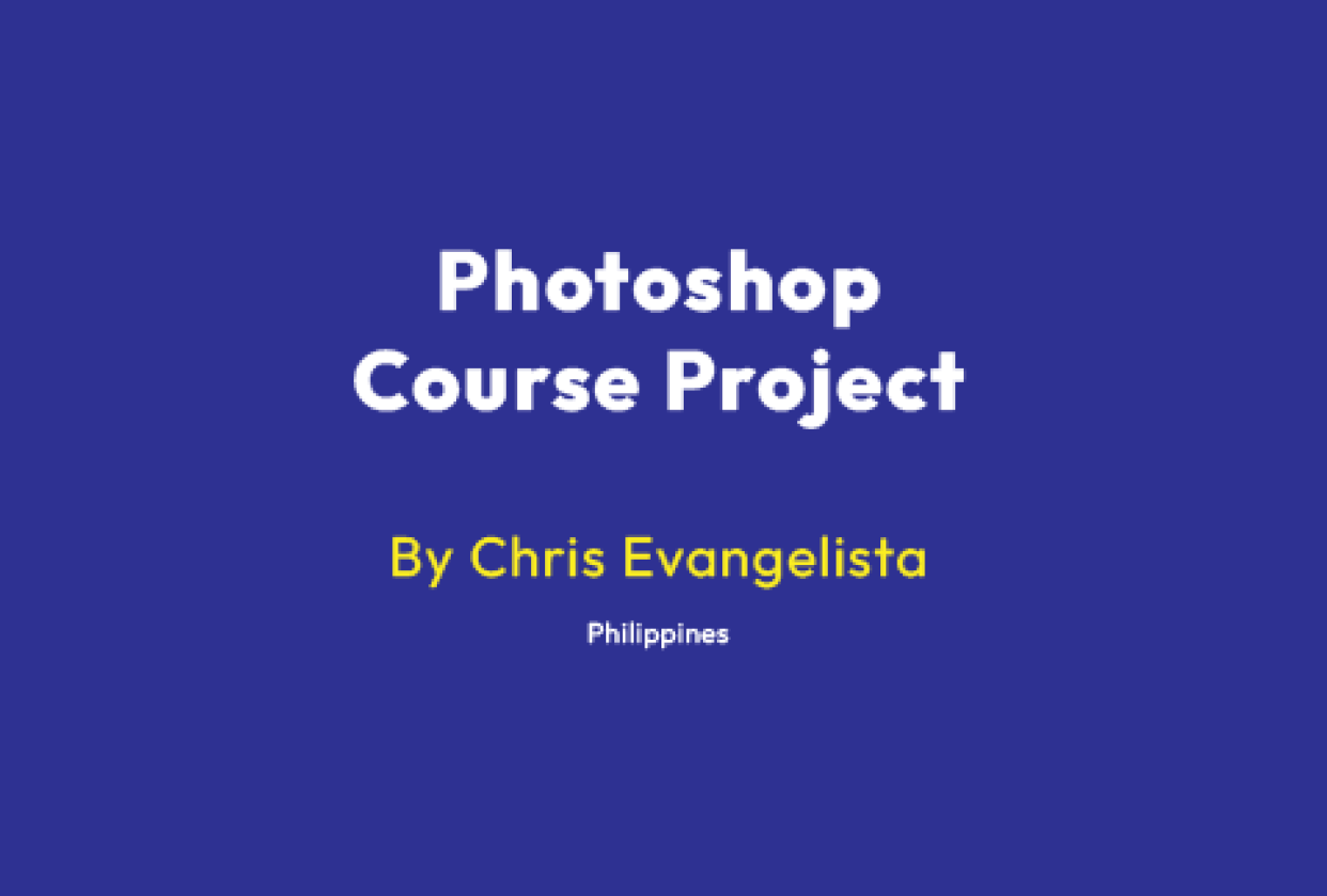 Photoshop Beginner Project