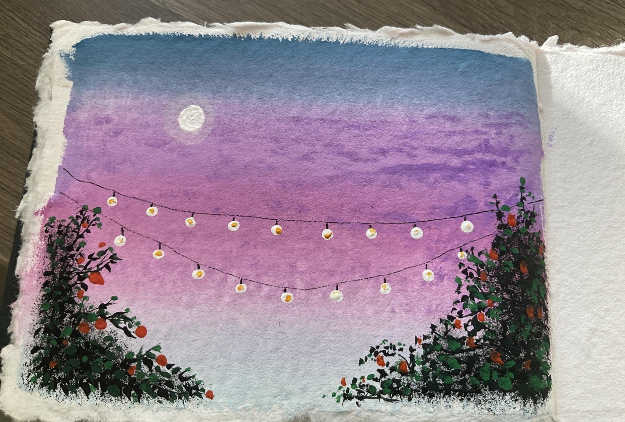 30 Day Gouache challenge - student project