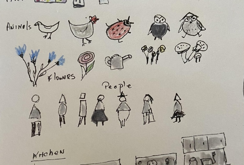 Doodle sketch your life
