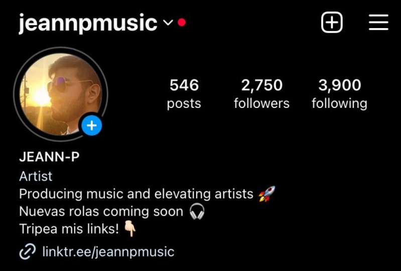 Bio screenshot