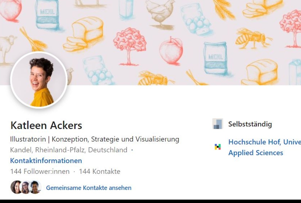 Optimizing my LinkedIn Profile - student project